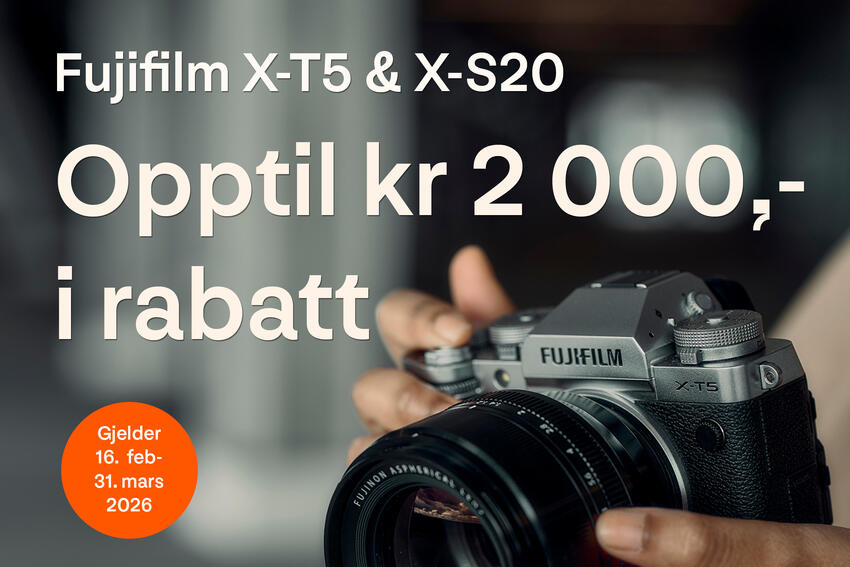 Fujifilm X-T5 og X-S20